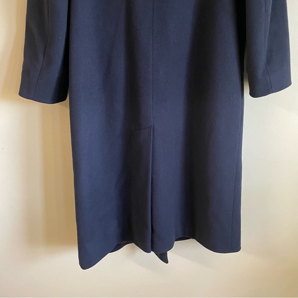 100% Wool Navy Coat - Picture 8 of 11